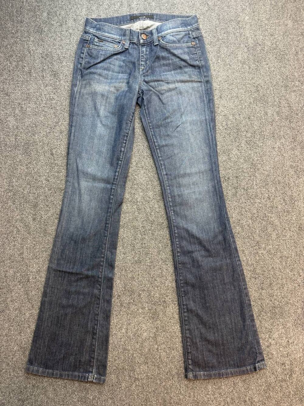 Joe's Jeans Socialite Women's Bootcut Jeans Size 28 Blue Low Rise Stretch Denim